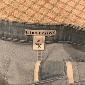 ALICE AND OLIVIA JEAN SKIRT